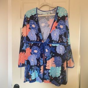 Susan Graver Liquid Knit Cardigan, Size MP